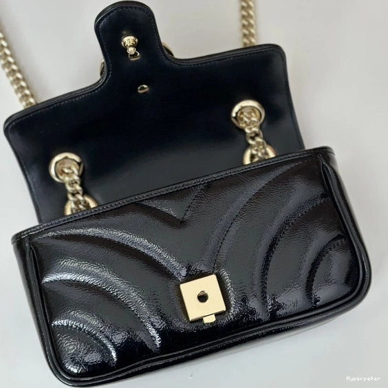 Hyperpeter GUCCI MARMONT GG bag-23*14*6CM 0808